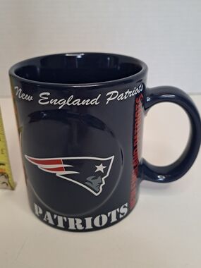 NFL New England Patriots 16oz Coffee Mug 2016 New, Officially Licensed